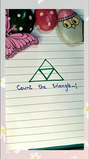 Find The Triangle 📚📐#maths #mathstricks #explore #triangle #ytshorts #trending #viral #music