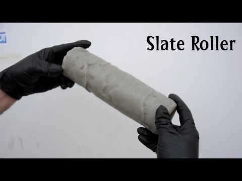 Texture Rollers for Decorative Concrete - Slate Roller by Walt Tools