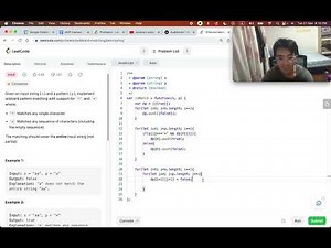Leetcode 44 - Wildcard Matching Full Tutorial and Explanation DYNAMIC PROGRAMMING JAVASCRIPT