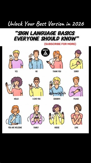 "Sign Language Basics" 🖐🏻