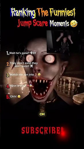 Top 5 Funniest Jump Scare Moments 😂💀( | Try Not to Scream Challenge!)