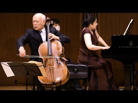 サントリーホールCMGオンライン「堤剛プロデュース2020」／チェロ：堤剛、ピアノ：小菅優／メンデルスゾーン：無言歌 ニ長調 作品109（アンコール）／2020年6月13日