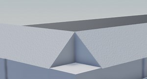 Filling up wedges gaps