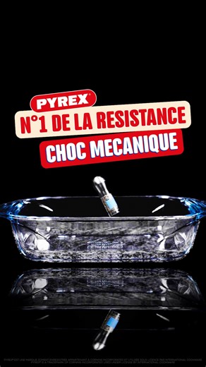 CRASH TEST RÉSISTANCE : vainqueur haut la main = la marque Pyrex®, n°1 de la résistance 💪🏻 | Pyrex France