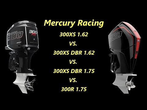 Fastbass Marine TV - Mercury Racing 300XS vs 300R