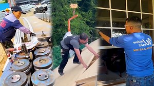 Diligent Workers Show Their Impressive Skills at Work