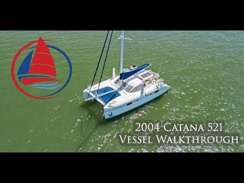 2004 Catana 521 Vessel Walkthrough