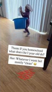 My 1-Year-Old’s Homeschool Curriculum 🤣