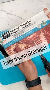 Great tip for storing bacon! #hacks #diy #bacon | Chaos Crew