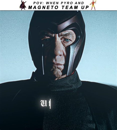 " Fire And Metal " 🔥 - Pyro & Magneto - EDIT | Music : Montagem Danza (Slowed & Reverb) #shortsfeed