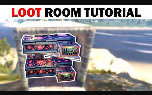 Rust 建筑教学 - 如何建标准领地柜储藏室