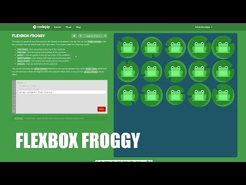 Flexbox Froggy All 24 Solutions