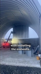 Building a New Home for Cows 🐄 | Prefabricated Steel Hall