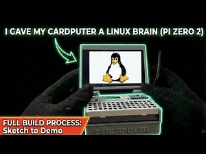 I Gave My Cardputer a Linux Brain (Pi Zero 2) | CyberPuter