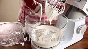 How to make Royal Icing. This versatile icing can be used to decorate cookies or used to ice details on fondant covered cakes, or, can be used as frosting to cover an entire cake, especially nice at Christmas time on a rich fruit cake. For the full recipe click here http://www.ilovecooking.ie/food-tv/how-to-make-royal-icing/ | I Love Cooking
