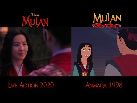 Mulan 2020 vs Mulan 1998 Comparación