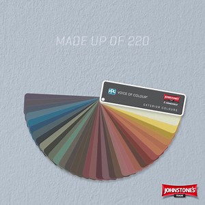 Help your customers choose the right colour scheme for their exterior masonry and render projects by using the Johnstone's Trade Exteriors fan deck.​ These are available to pick up in your nearest stockist today. | Johnstone's Trade Paints
