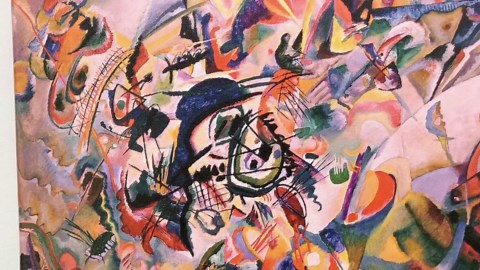 Wieco Art Canvas Prints Composition VII, 1913 by Wassily Kandinsky Classic Art Reproductions Canvas Wall Art for Home Decoration