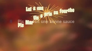 Karaoke La poule à Colin - La Bottine Souriante - CDG, MP4, KFN - Karaoke Version