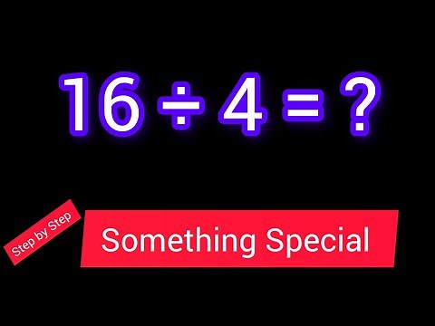16 Divided by 4 ||16 ÷ 4 ||How do you divide 16 by 4 step by step?||Long Division