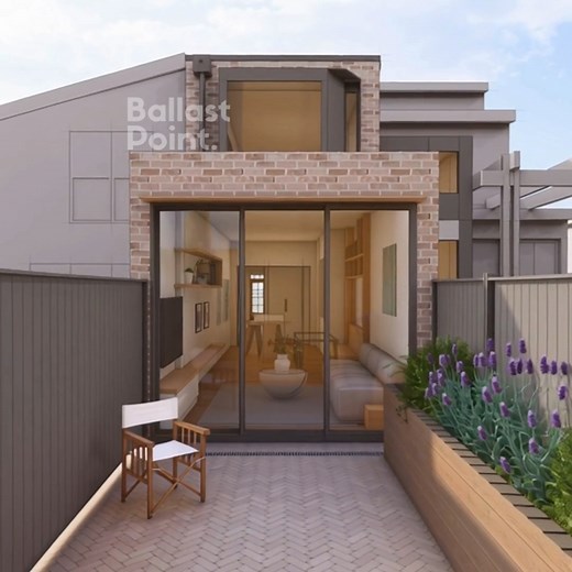 This project explores how thoughtful design can transform a constraint into an opportunity. What began as a narrow terrace now accommodates four bedrooms and two and a half bathrooms — designed for comfort, connection, and longevity. Every centimetre has purpose, from concealed storage to carefully aligned sightlines that extend the sense of space. #thoughtfuldesign #architecturaldesign #homedesigngoals | Ballast Point Architects Builders