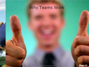 Team Building PowerPoint (PPT) Content Modern Sample