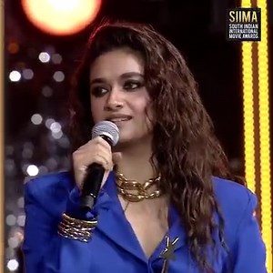 Jr NTR admires Keerthy Suresh's inspiring speech at the South Movie Awards 2023. #JrNTR #KeerthySuresh #SaaniKaayidham #Trisha #KamalHaasan #SIIMA2023 #SIIMAinDubai | SIIMA