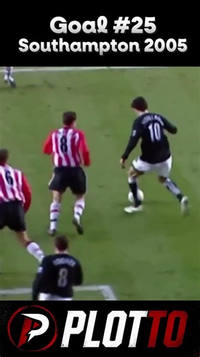 🌟 The First 25 | Cristiano Ronaldo Goal #025 ⚽ vs Southampton (2005)