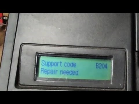 Canon G4010 Error Code B204 Troubleshooting