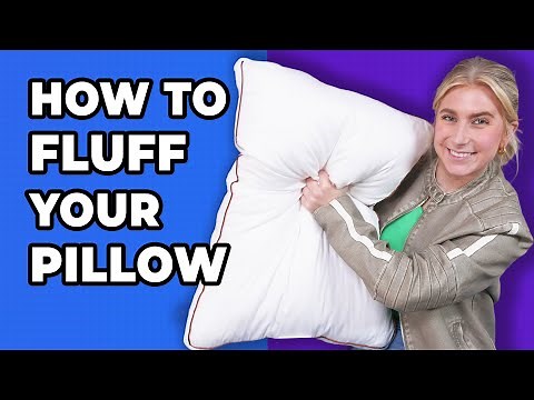 How To Fluff Your Pillow - Revive Your Flat and Lumpy Pillow!