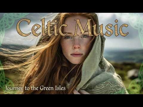 Soothing Celtic Night Music with Gaelic Female Vocals, Irish Harp and Calm Nature