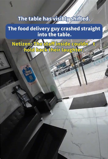 The table has visibly shifted.The staff inside couldn’t hold back their laughter.