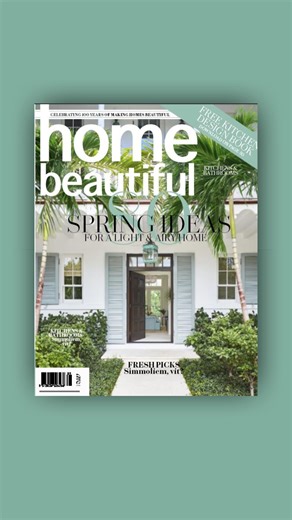 Home Beautiful on Instagram: "Spring is finally here in earnest and it's time to throw open your windows, wash them clean and breathe fresh life (and linens!) into your spaces. Our November issue is full of lovely ideas for refreshing your home for, as editor-in-chief @ellelovelock calls it, "pre-party season," including a delectable food spread to celebrate the goodness of honey 🍯 Further reading unveils the latest episode of, "Beautiful Builds," which celebrates the renewal of a 1990s townhou