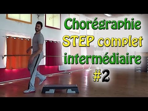 Chorégraphie step intermédiaire #2 - STEP complet français - Apprendre le step