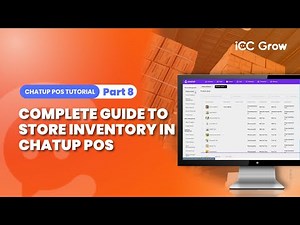 ChatUP POS Tutorial Part 8: Complete Guide to Store Inventory in ChatUP POS