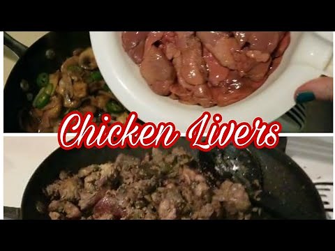 Chicken Livers - KETO Cooking / Low Carb Cooking - Just add Fat