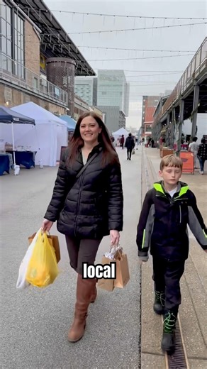 Shop Local this Holiday Season in St. Louis at The City Foundry STL Shops along Foundry Way #stl