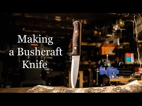 Making a Knife: The Bushcraft Woodlore Clone