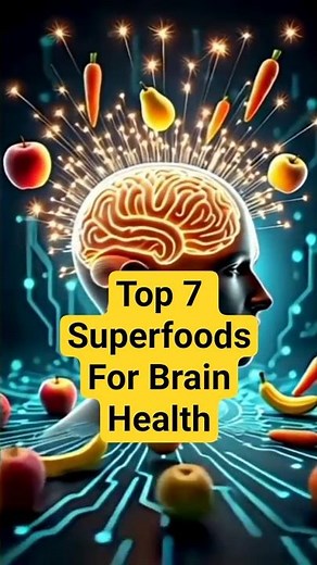 Want Better Memory? Try These 7 Brain Foods #shorts #brainfood