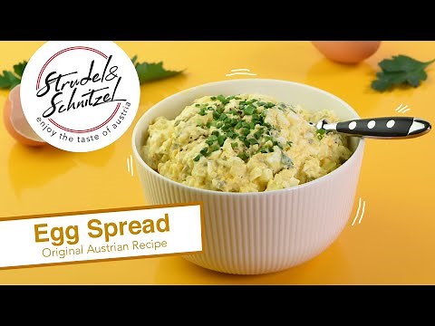 Egg Spread | Eieraufstrich | Original Austrian Recipe
