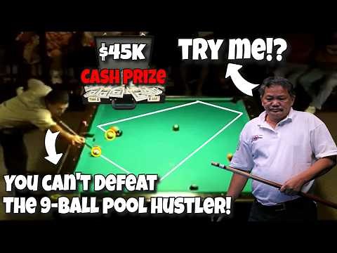 TOP BILLIARD Player Efren Reyes Takes on Leo Hernandez in $45K Winner Takes All Showdown