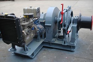[Hot Item] Fishing Vessels Use 5 Ton Diesel Engine Anchor Winch