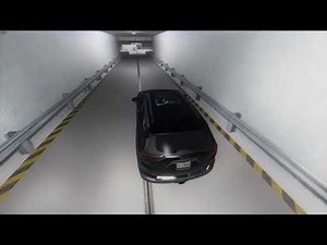 IIHS GMC Terrain Denali crash test (small overap)