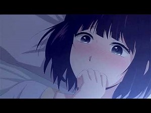 Sanae gives Hanabi's belly button a beautiful kiss