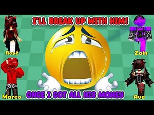 TEXT TO SPEECH Emoji Groupchat Conversations "I'll Break up with HIM!!!" Roblox Story