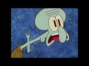 Squidward Chokes On Fork
