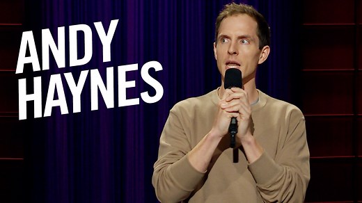 76K views · 603 reactions | Stand-up comedian Andy Haynes performs for the Stage 56 audience, explaining why he’s sick of Facebook and how tough it is to be a depressed person in Los Angeles. | The Late Late Show with James Corden | Facebook