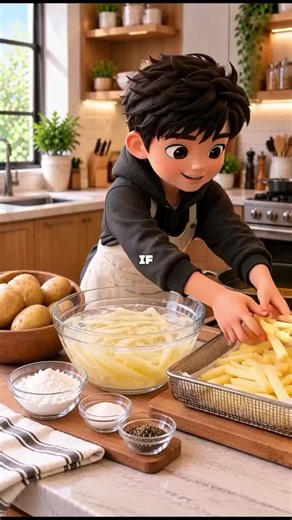 3 Secrets for Crispy Homemade French Fries (Fast Food Taste!)