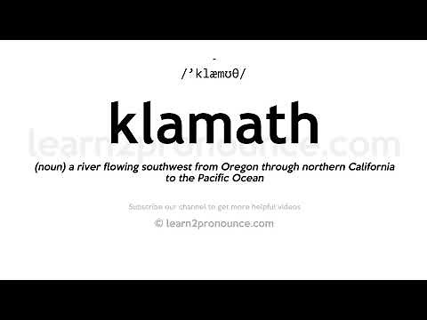 How to pronounce Klamath | English pronunciation