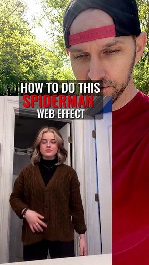 How to Create the Spider-Man Web Effect Using Your Phone